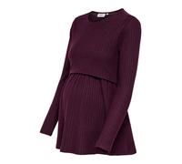 Only Maternity Maglietta 'OLMLola Malaya' rosso vino Donna - Abbigliamento - Taglie comode - Maglie e top - Maglie e T-shirt Only Maternity XXL