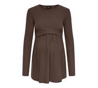 Only Maternity Maglietta 'OLMMalaya' cioccolato Donna - Abbigliamento - Taglie comode - Maglie e top - Maglie e T-shirt Only Maternity XL