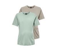Only Maternity Maglietta 'OLMonly' talpa / menta Donna Only Maternity L