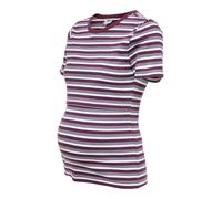 Only Maternity Maglietta 'OLMVal' blu chiaro / rosso vino / bianco Donna - Abbigliamento - Taglie comode - Maglie e top - Maglie e T-shirt Only Maternity L