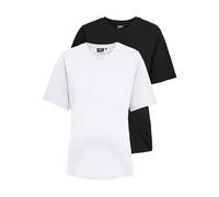 ONLY Maternity - Confezione da 2 T-shirt nera e bianca-Nero XL