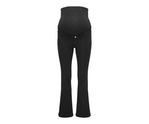 ONLY MATERNITY Olmrain Life Reg Push Up Flared Noos da Donna, Denim Nero, (L) W x 32L