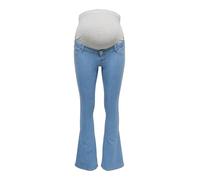 ONLY MATERNITY Olmrain Life Reg Push Up Flared Noos, Media Blu Denim, (M) W x 32L Donna