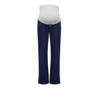 ONLY MATERNITY Olmsnow HW Wide DNM Pim, Blu Jeans Scuro, (L) W x 32L Donna