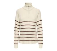 Only Maternity Pullover 'OLMibi' crema / marrone Donna Only Maternity XL crema / marrone