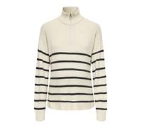 Only Maternity Pullover 'OLMIibi' crema / nero Donna Only Maternity XXL crema / nero