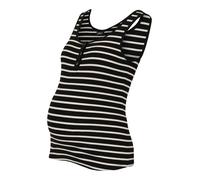 Only Maternity Top nero / bianco Donna Only Maternity S nero / bianco