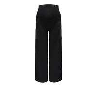 ONLY MATERNITY Wide Pants Olmfever-Pantaloni Larghi Jrs Noos, Nero, XS Donna