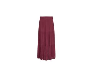 ONLY Maxigonna ONLMIKKA rosso scuro | S