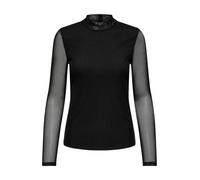 ONLY - Mesh Life Maglia Manica Lunga - - Tops - Donna - Nero - XL