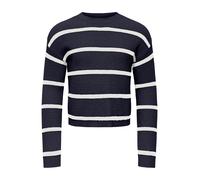 ONLY KIDS Kmgfranca Life Short LS Stripe Knt Noos Kmgfranca Life - Pantaloncini a Righe Knt Noos Bambine e Ragazze (Pacco da 1)