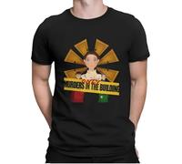 Only Murders in The Building Tshirt for Men -4 Round Neck Pure Cotton Hip Hop Gift Clothes Streetwear