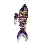 Only My Live Home 5 cm carino cinese cloisonne grande koi pesce pendente per la creazione di gioielli artigianato tradizionale smalto accessori vivaci altalena carpa fai da te collana braccialetto