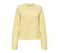 ONLY Neck Pullover Onlsimoni-Maglia Girocollo L/S Knt Noos, Mellow Giallo, L Donna