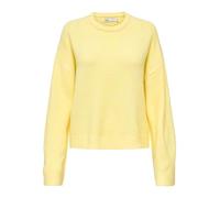 ONLY Neck Pullover Onlsimoni-Maglia Girocollo L/S Knt Noos, Mellow Giallo, M Donna