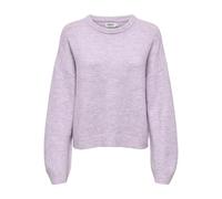 ONLY Neck Pullover Onlsimoni-Maglia Girocollo L/S Knt Noos, Viola Cinese, M Donna
