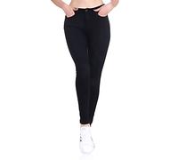 ONLY NOS Donna Onlpaola HW SK DNM Jeans Azg 132907 Noos Jeans Skinny Not Applicable, Nero (Black Denim Black Denim), M/32 (Taglia Produttore: Medium)