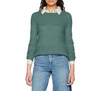 ONLY NOS Onlcaviar L/s Pullover Knt Noos, Felpa Donna, Verde (Chinois Green Chinois Green), 40 (Taglia Produttore: X-Small)