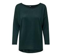ONLY NOS Onlelcos 4/5 Solid Top Jrs Noos, Maglia a Maniche Lunghe Donna, Verde (Green Gables Detail:Melange), 40 (Taglia Produttore: X-Small)