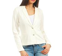 Only NOS Onlpoptrash Blazer Noos, Donna, Bianco (Cloud Dancer), 44 (Taglia Produttore: Medium)