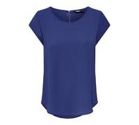 Only Onlvic S/S Solid Top Noos Wvn T-Shirt, Blu (Surf The Web), 40 EU Donna