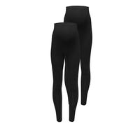ONLY Olmlovely New Legging 2 Pezzi Jrs Noos, Nero, M