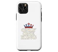 Only One King Bold Crown American Graphic Gift Tee per uomo Custodia per iPhone 11 Pro
