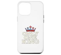 Only One King Bold Crown American Graphic Gift Tee per uomo Custodia per iPhone 12 Pro Max