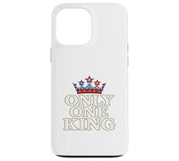 Only One King Bold Crown American Graphic Gift Tee per uomo Custodia per iPhone 13 Pro Max