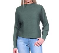 ONLY Onladaline L/S-Maglione Corto Noos, Balsamo Verde, XS Donna