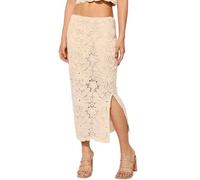 ONLY Onlalberte MW Long Skirt Wvn Gonna Lunga, Rosa Sheer, L Donna