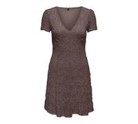 Only Onlalbina S/S V-Neck Short Dress Jrs, Borsa Shopping, S Donna