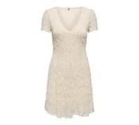 Only Onlalbina S/S V-Neck Short Dress Jrs Donna