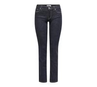 Only ONLALICIA Reg Strt DNM CRO023 Noos, Jeans Donna, Dark Blue Denim,