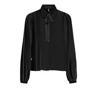 ONLY Onlalma Life Poly L/S Felina Shirt Solid Camicia da Donna, Nero