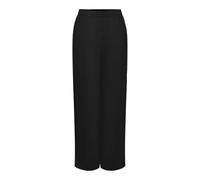 ONLY ONLALMA Life Poly Palazzo Pant Solid PTM, Pantaloni Donna, Black,