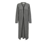 ONLY Onlalpha LS Maxi Cardigan Knt Maglione, Melange Grigio Medio, M Donna