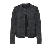 ONLY - Cardigan girocollo grigio scuro con bottone 38