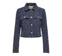 ONLY Onlaman L/S DNM Jacket Qyt, Dark Blue Denim, S, Blu Jeans Scuro, S