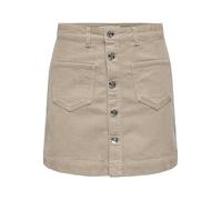 Only Gonna ONLAmazing Donna - a vita alta in tessuto a coste beige - 36