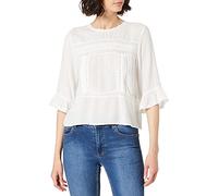 ONLY ONLANEMONE 3/4 Flaired Top Noos Wvn Camicia da Donna, Cloud Dancer, 34