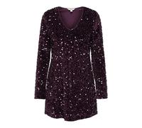 ONLY Onlanika LS Sequins V-Neck Dress Wvn Onlanika LS Sequins - Abito con Scollo a V Donna (Pacco da 1)