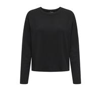 ONLY Onlanja L/S Lace Mix Top Jrs, Nero, S Donna