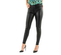 Pantaloni da donna Only Anne waist coated Noir Mx32