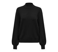 ONLY Onlanny LS Jq O-Neck Knt Maglione, Nero, XS Donna