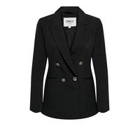ONLY Onlastrid Life L/S Fit Blazer TLR Noos, Nero, 42 Donna