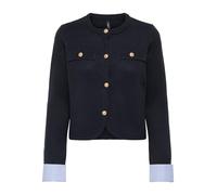 ONLY Onlaustin - Giacca con Scollo Rotondo Knt, Cielo Notturno, L