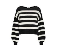 ONLY Onlaya Life L/S Boatneck Pull CC Knt Maglia, Nero, S Donna