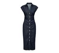 ONLY Onlbabe Capsleeve Midi Dress DNM Rinse, Blu Jeans Scuro, L