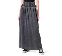ONLY Onlbaha HW Long Smock DNM Skirt AKM Maxi Gonna, Nero, X-Small Donna